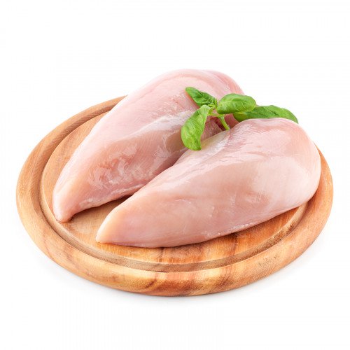 อกไก่ติดหนัง-แทนคุณออร์แกนิคฟาร์ม 500กรัม/แพ็ค 385บ/กก ***ขายดี*** -  สุขทุกคำ